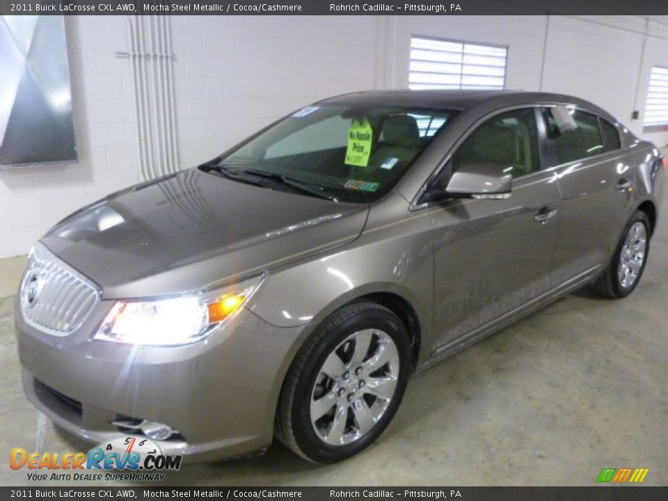 2011 Buick LaCrosse CXL AWD Mocha Steel Metallic / Cocoa/Cashmere Photo #1