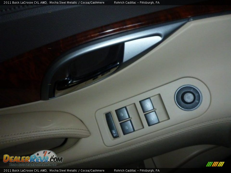 2011 Buick LaCrosse CXL AWD Mocha Steel Metallic / Cocoa/Cashmere Photo #2