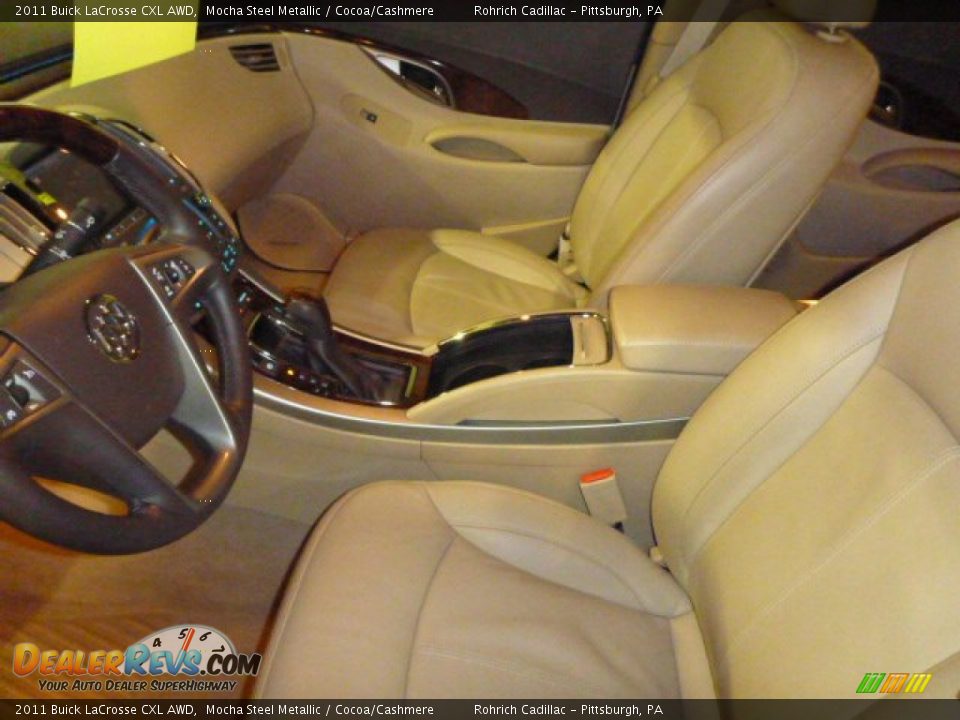 2011 Buick LaCrosse CXL AWD Mocha Steel Metallic / Cocoa/Cashmere Photo #4