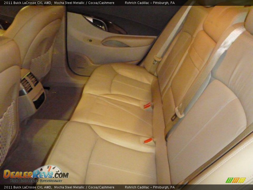 2011 Buick LaCrosse CXL AWD Mocha Steel Metallic / Cocoa/Cashmere Photo #5