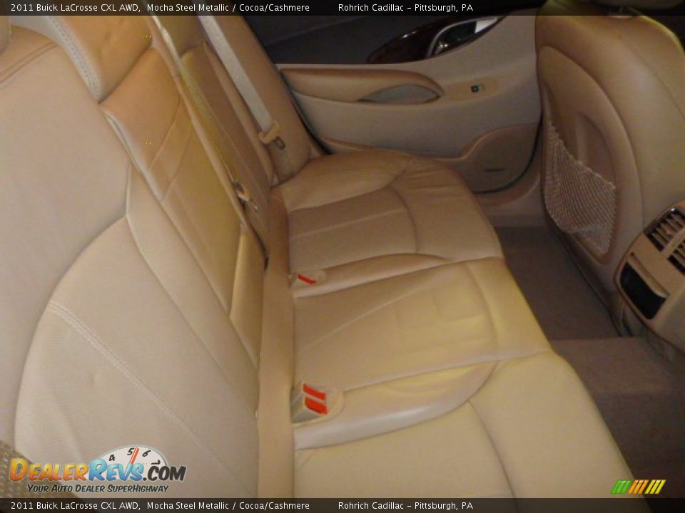 2011 Buick LaCrosse CXL AWD Mocha Steel Metallic / Cocoa/Cashmere Photo #14