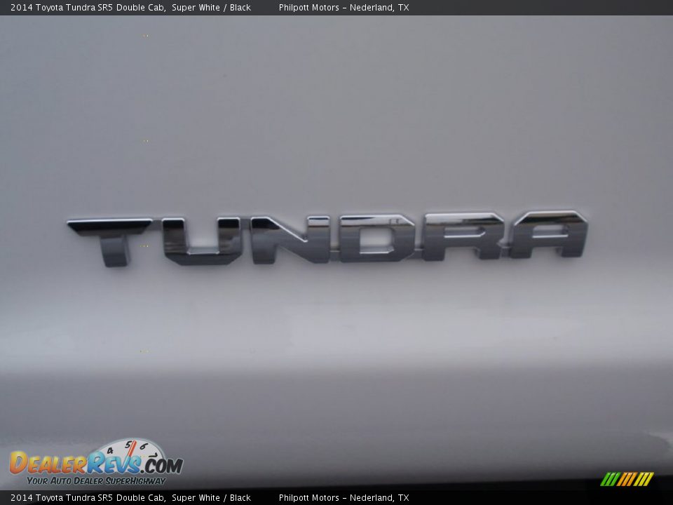 2014 Toyota Tundra SR5 Double Cab Super White / Black Photo #14