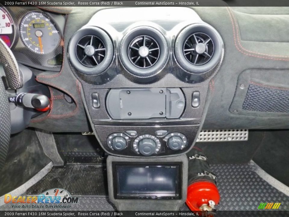 Controls of 2009 Ferrari F430 16M Scuderia Spider Photo #17