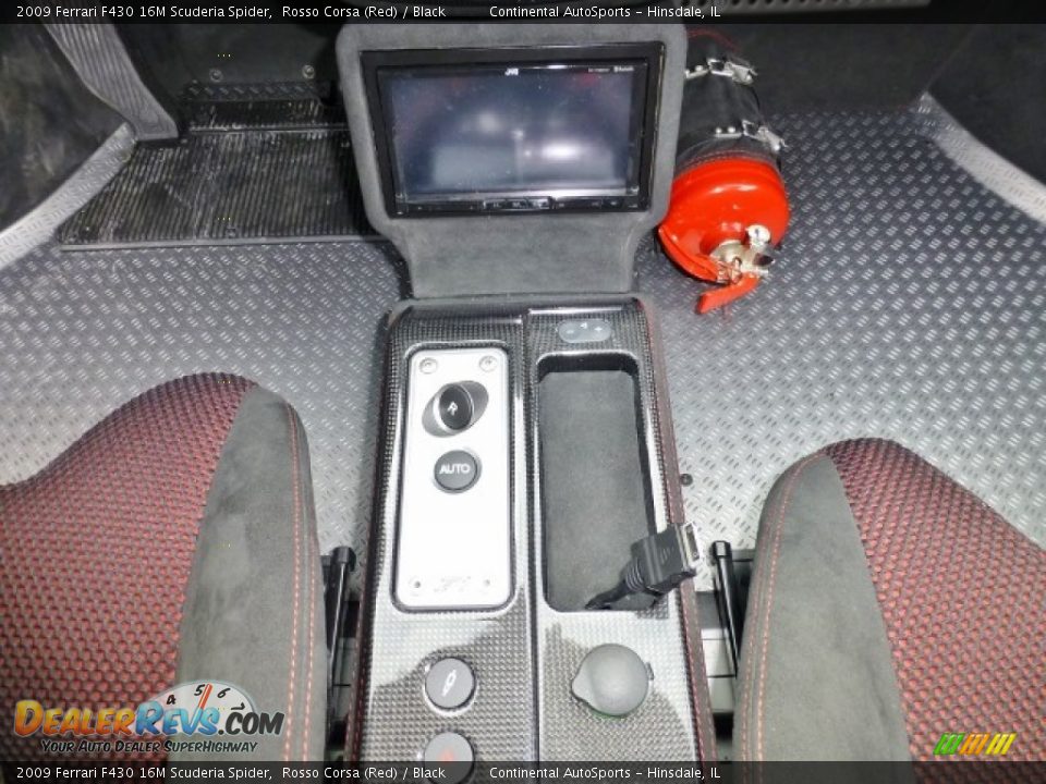 Controls of 2009 Ferrari F430 16M Scuderia Spider Photo #18