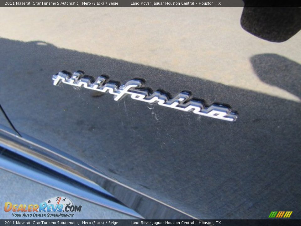 2011 Maserati GranTurismo S Automatic Nero (Black) / Beige Photo #25
