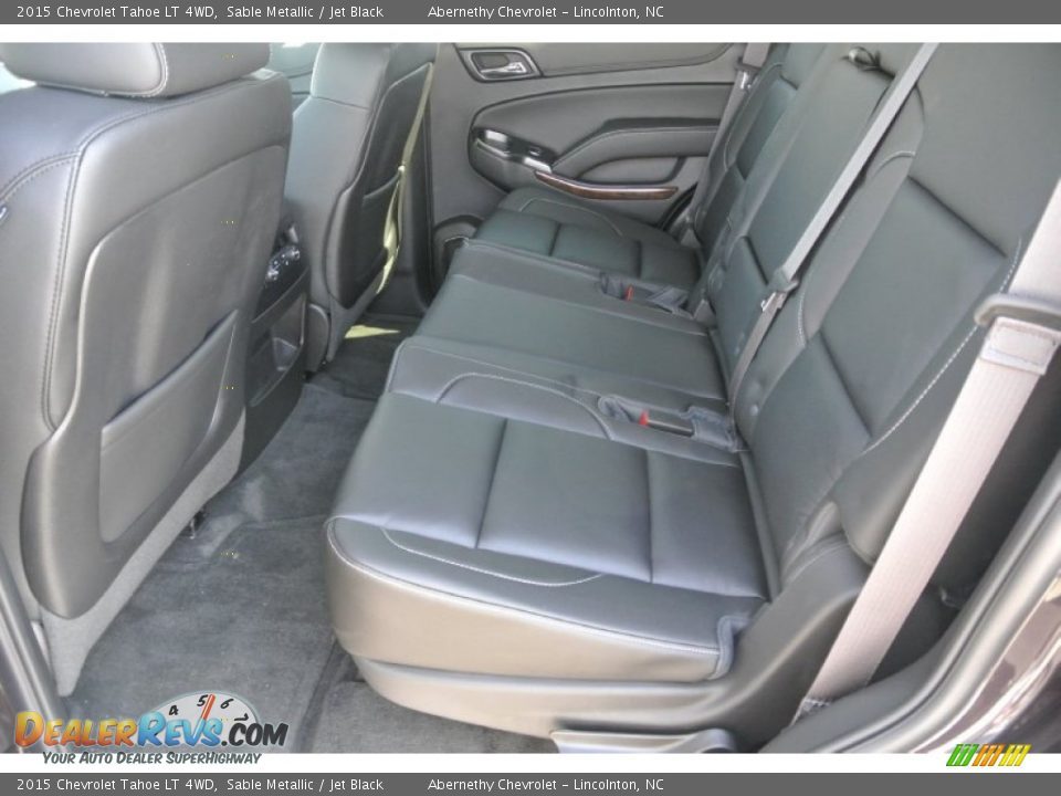 Rear Seat of 2015 Chevrolet Tahoe LT 4WD Photo #17