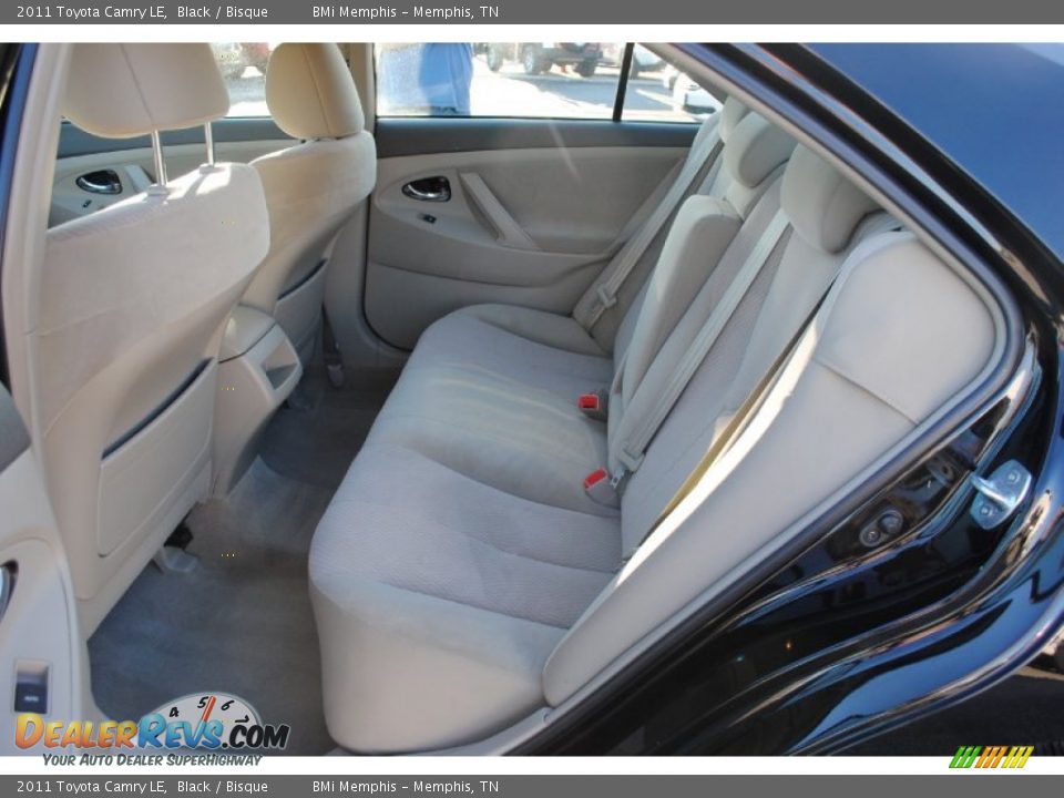 2011 Toyota Camry LE Black / Bisque Photo #10