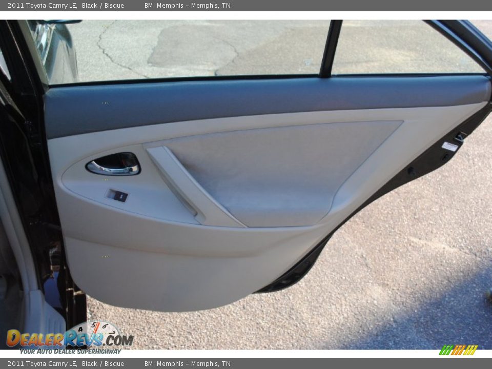 2011 Toyota Camry LE Black / Bisque Photo #14