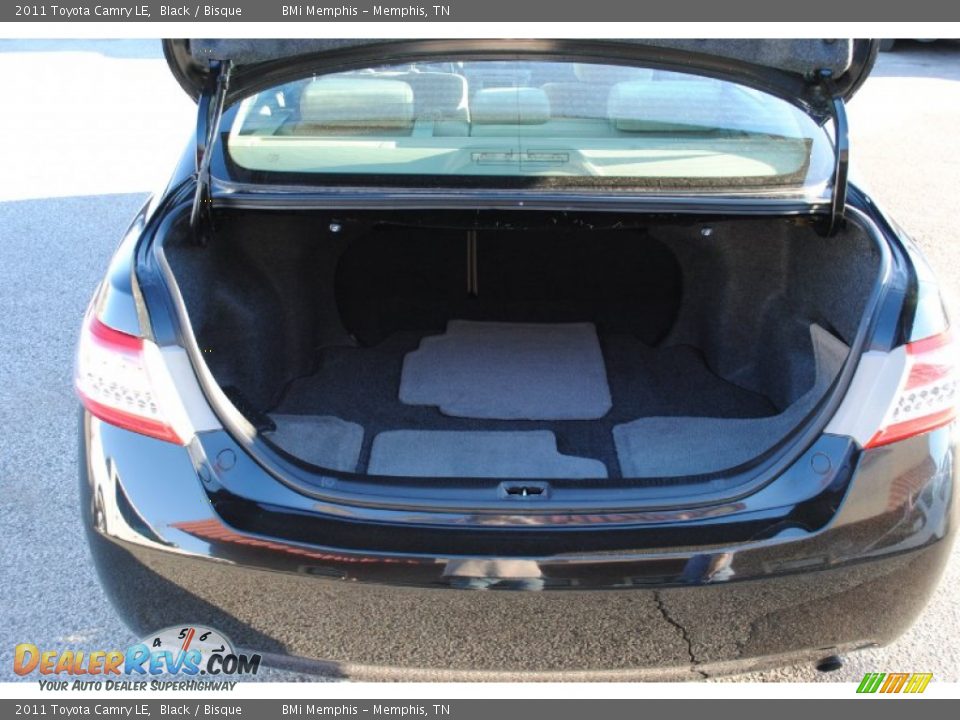 2011 Toyota Camry LE Black / Bisque Photo #15