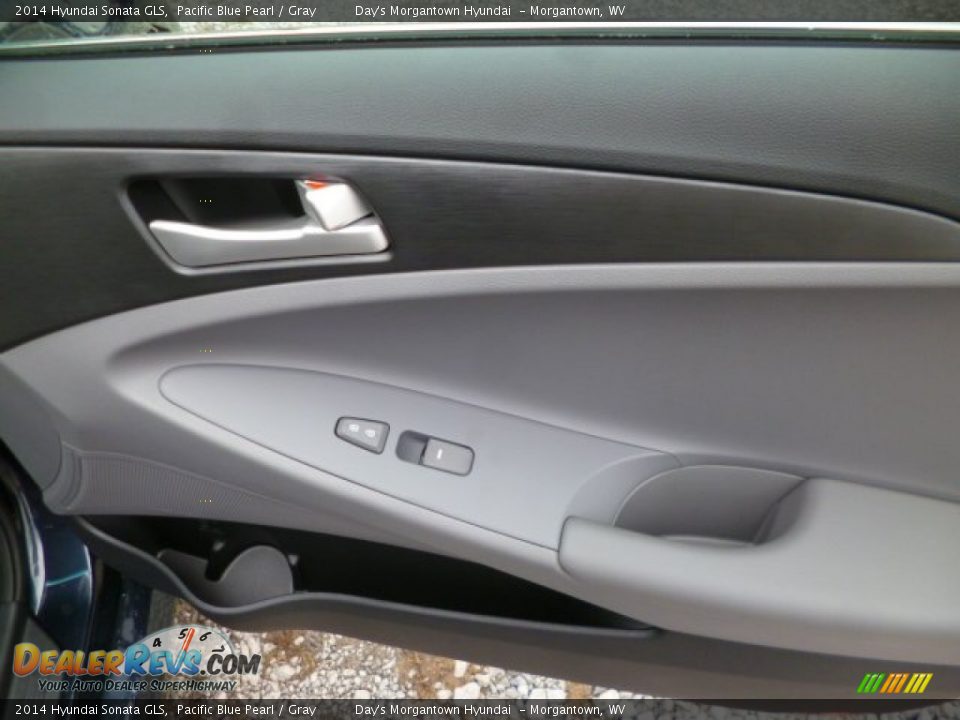 2014 Hyundai Sonata GLS Pacific Blue Pearl / Gray Photo #11