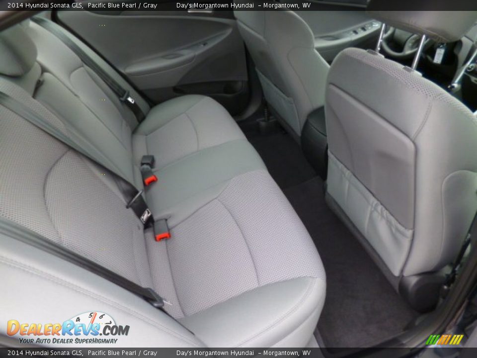 2014 Hyundai Sonata GLS Pacific Blue Pearl / Gray Photo #12