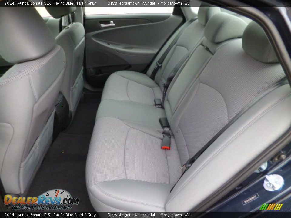 2014 Hyundai Sonata GLS Pacific Blue Pearl / Gray Photo #13