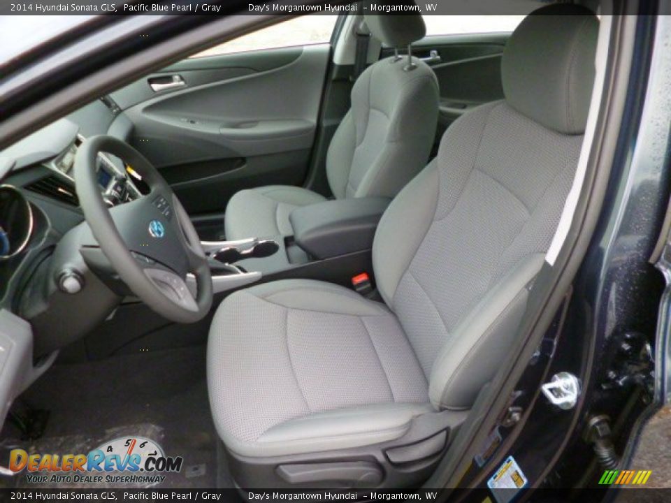 2014 Hyundai Sonata GLS Pacific Blue Pearl / Gray Photo #15