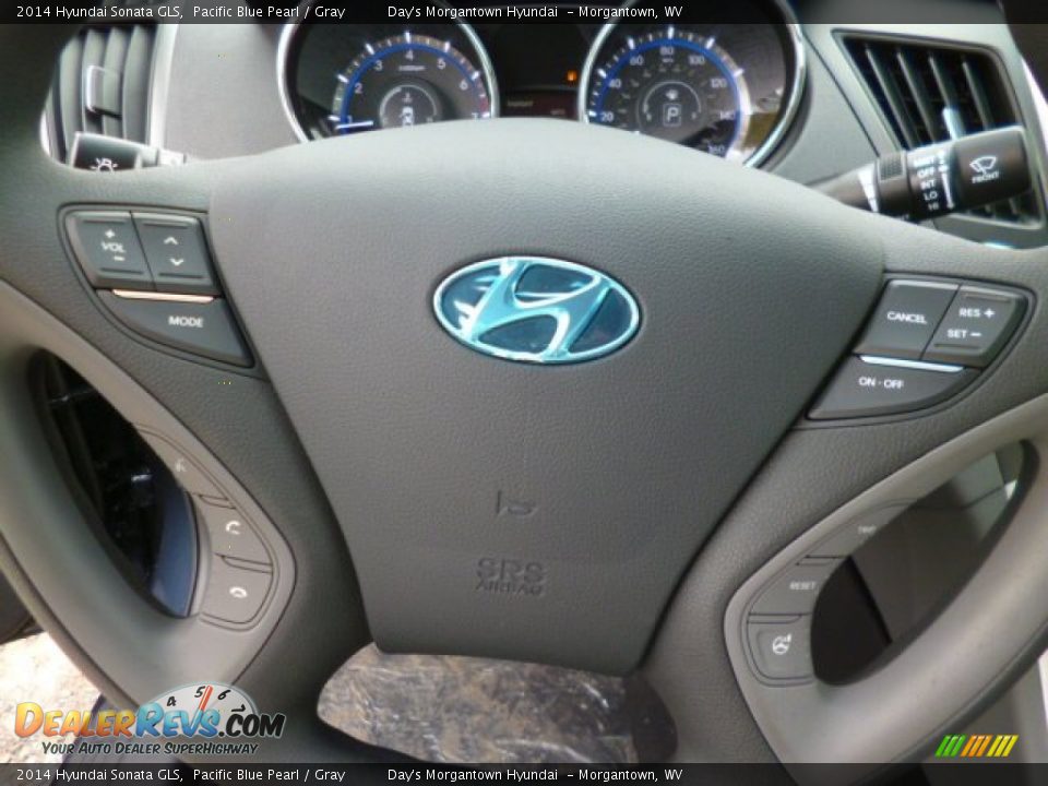 2014 Hyundai Sonata GLS Pacific Blue Pearl / Gray Photo #18