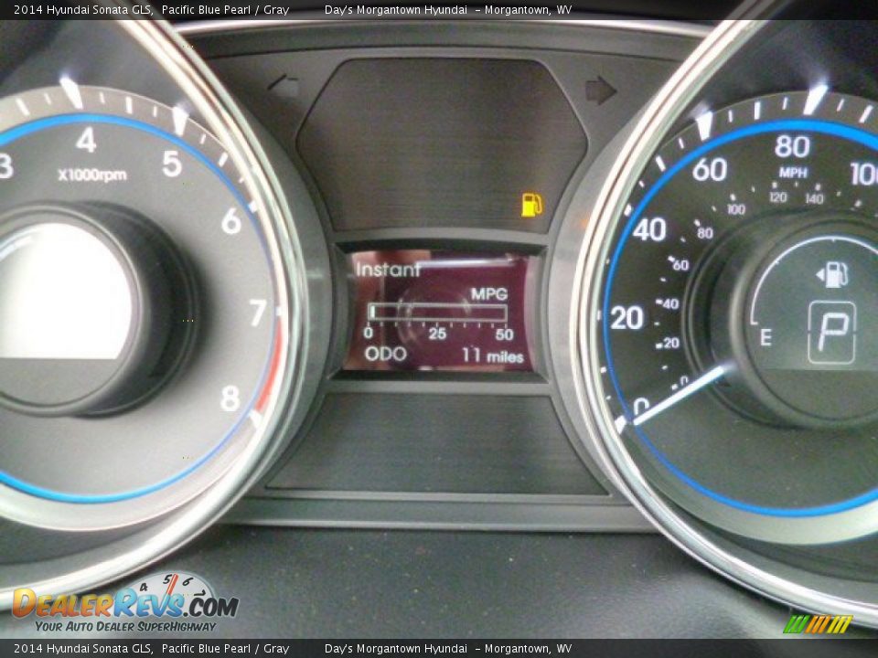 2014 Hyundai Sonata GLS Pacific Blue Pearl / Gray Photo #20