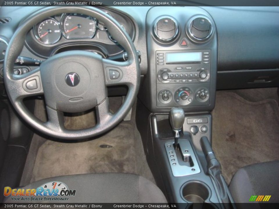 2005 Pontiac G6 GT Sedan Stealth Gray Metallic / Ebony Photo #2
