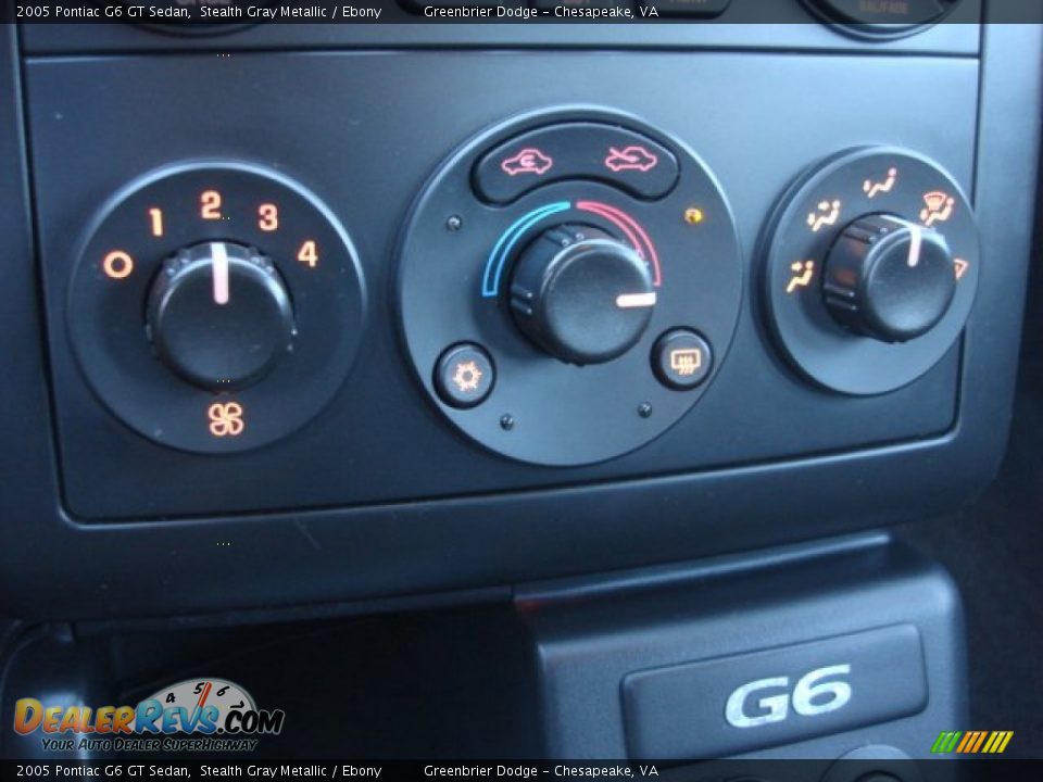 2005 Pontiac G6 GT Sedan Stealth Gray Metallic / Ebony Photo #4