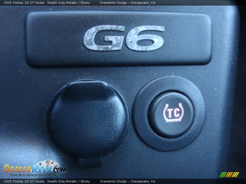 2005 Pontiac G6 GT Sedan Stealth Gray Metallic / Ebony Photo #5