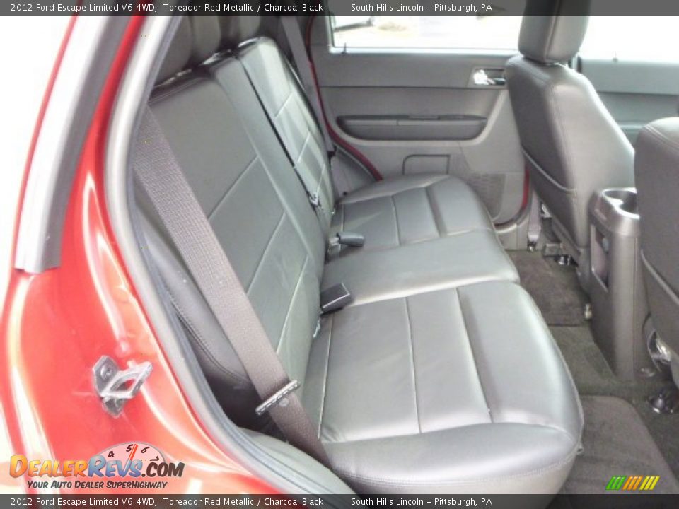 2012 Ford Escape Limited V6 4WD Toreador Red Metallic / Charcoal Black Photo #13