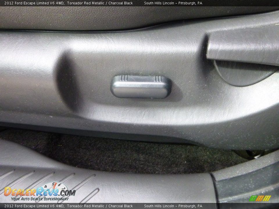 2012 Ford Escape Limited V6 4WD Toreador Red Metallic / Charcoal Black Photo #19
