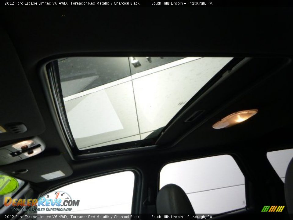 2012 Ford Escape Limited V6 4WD Toreador Red Metallic / Charcoal Black Photo #20