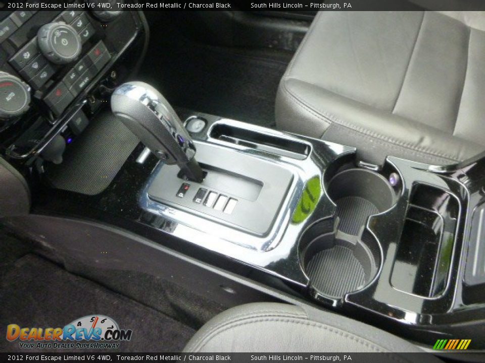 2012 Ford Escape Limited V6 4WD Toreador Red Metallic / Charcoal Black Photo #21