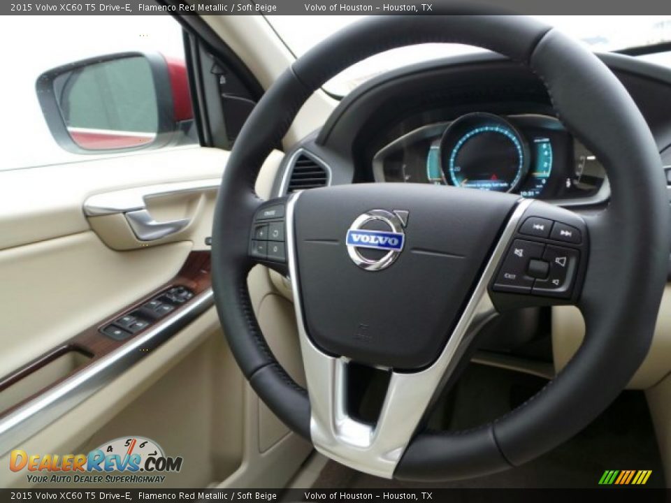 2015 Volvo XC60 T5 Drive-E Steering Wheel Photo #29