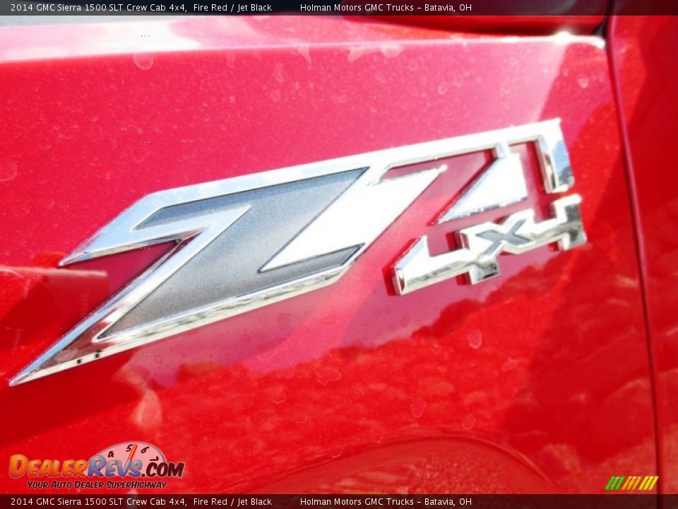 2014 GMC Sierra 1500 SLT Crew Cab 4x4 Fire Red / Jet Black Photo #5