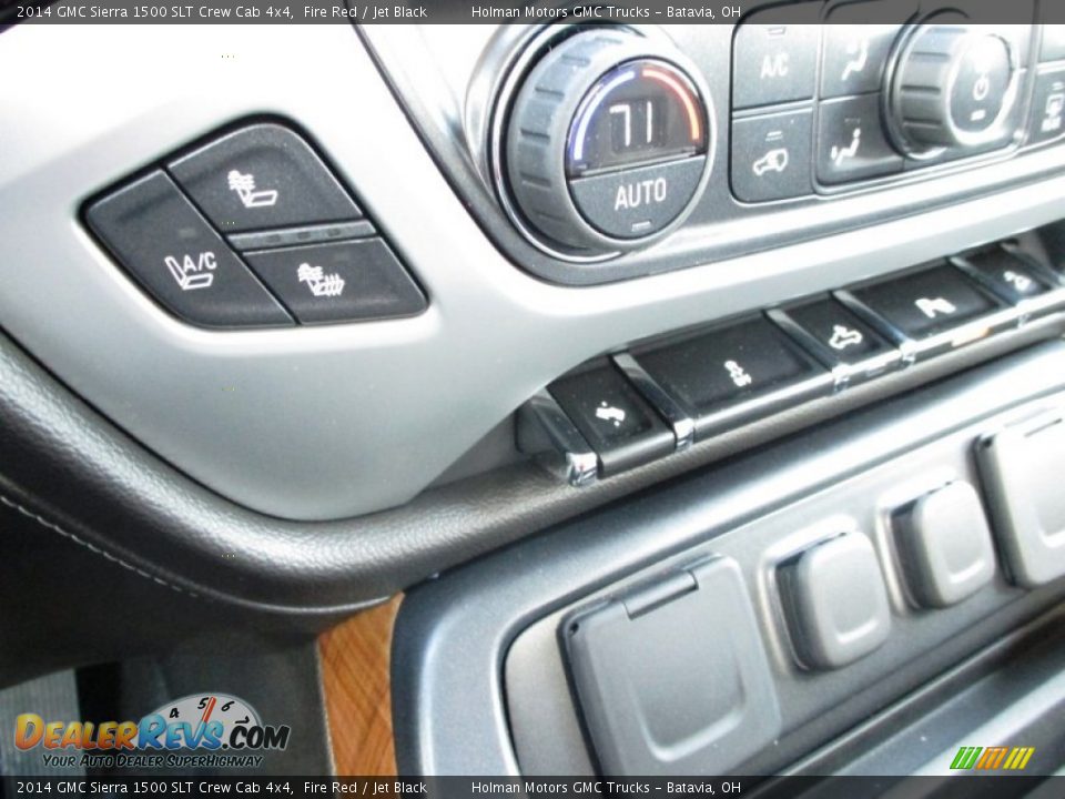 2014 GMC Sierra 1500 SLT Crew Cab 4x4 Fire Red / Jet Black Photo #15