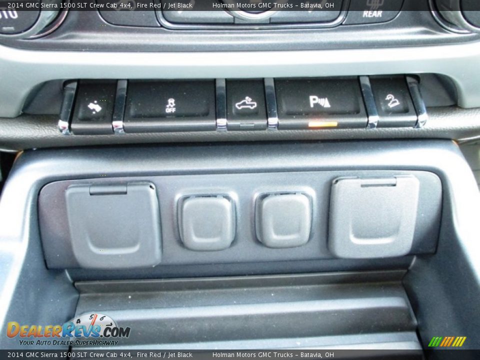 2014 GMC Sierra 1500 SLT Crew Cab 4x4 Fire Red / Jet Black Photo #17