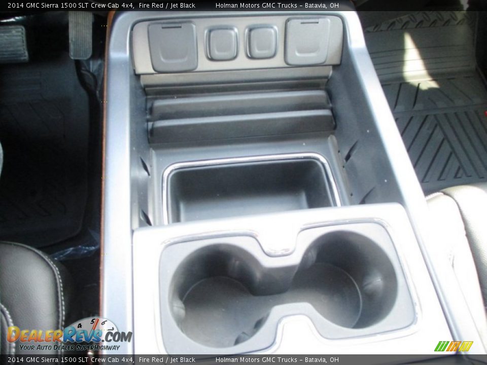 2014 GMC Sierra 1500 SLT Crew Cab 4x4 Fire Red / Jet Black Photo #19