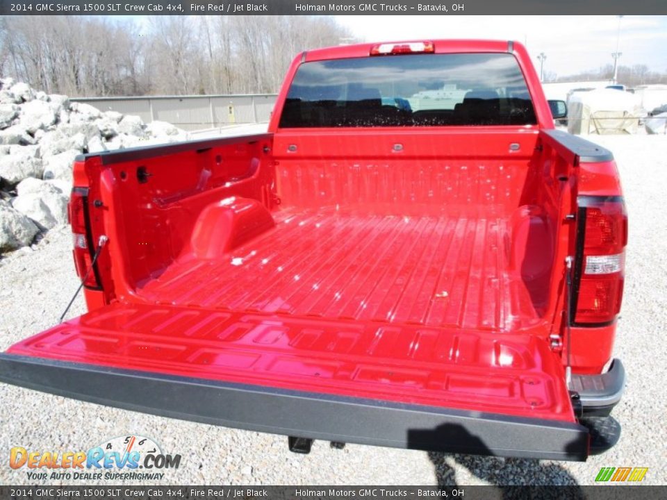 2014 GMC Sierra 1500 SLT Crew Cab 4x4 Fire Red / Jet Black Photo #31