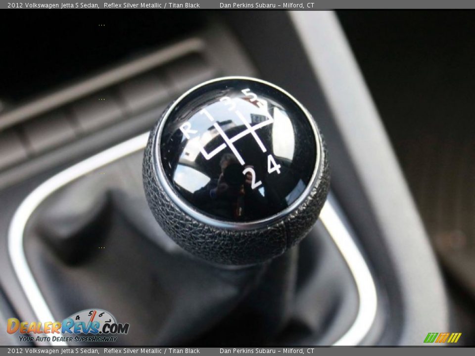 2012 Volkswagen Jetta S Sedan Reflex Silver Metallic / Titan Black Photo #14