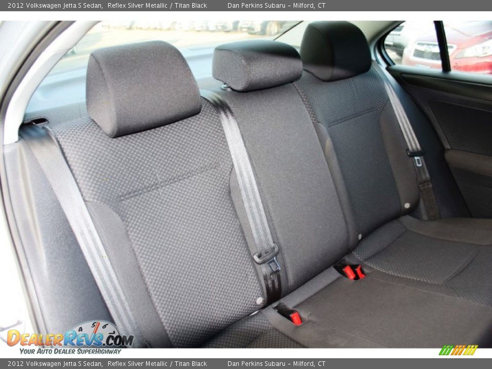 2012 Volkswagen Jetta S Sedan Reflex Silver Metallic / Titan Black Photo #15