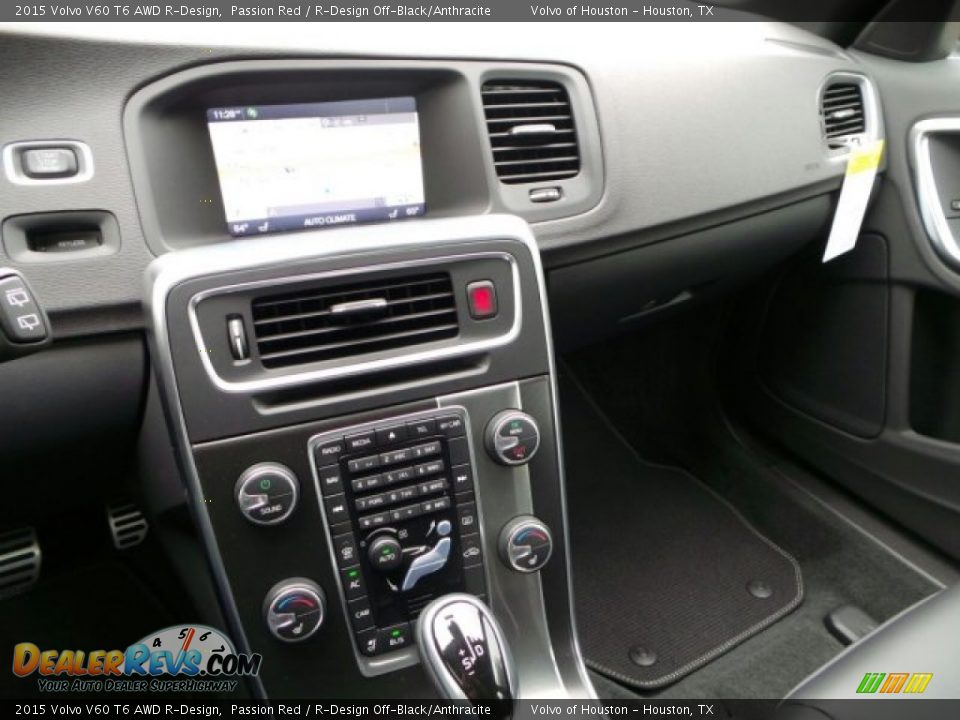 2015 Volvo V60 T6 AWD R-Design Passion Red / R-Design Off-Black/Anthracite Photo #13