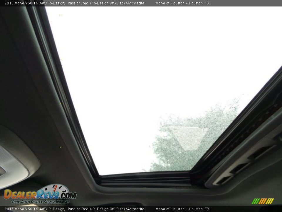 2015 Volvo V60 T6 AWD R-Design Passion Red / R-Design Off-Black/Anthracite Photo #15