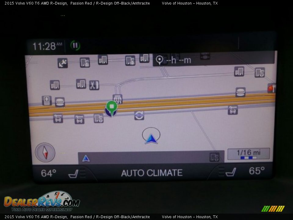 Navigation of 2015 Volvo V60 T6 AWD R-Design Photo #19