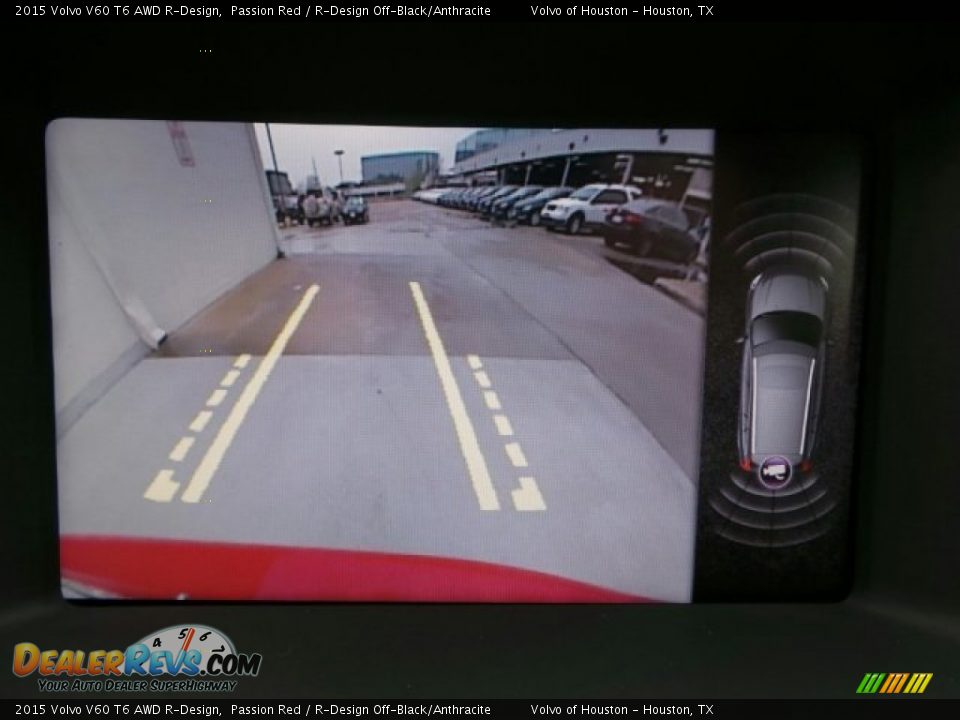 2015 Volvo V60 T6 AWD R-Design Passion Red / R-Design Off-Black/Anthracite Photo #20
