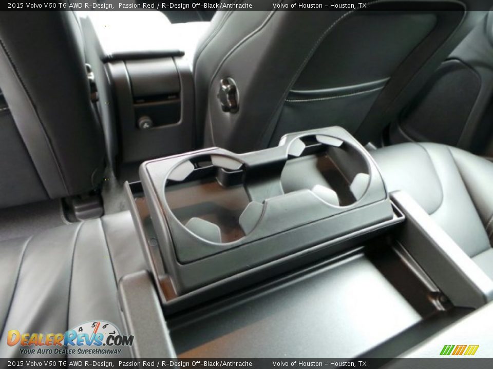 2015 Volvo V60 T6 AWD R-Design Passion Red / R-Design Off-Black/Anthracite Photo #26