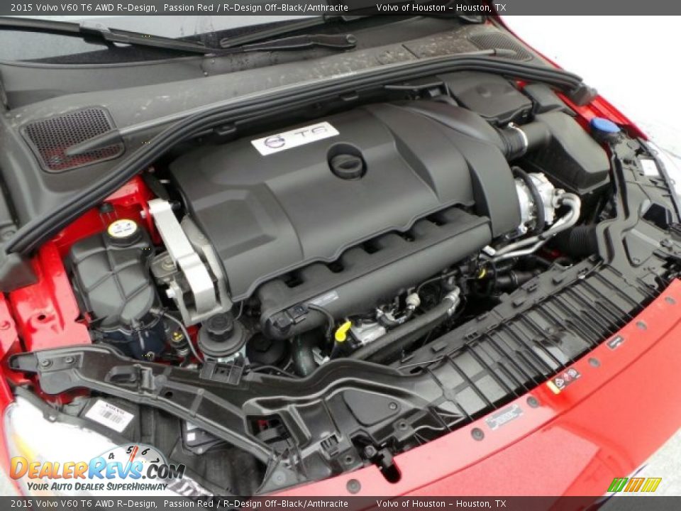 2015 Volvo V60 T6 AWD R-Design 3.0 Liter Turbocharged DOHC 24-Valve VVT Inline 6 Cylinder Engine Photo #30