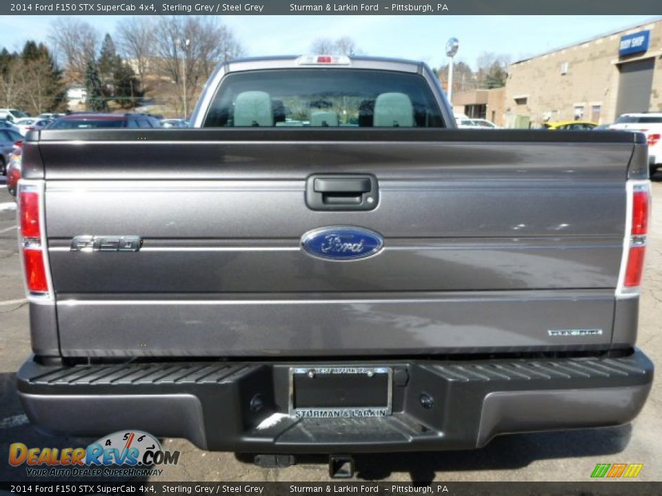 2014 Ford F150 STX SuperCab 4x4 Sterling Grey / Steel Grey Photo #3