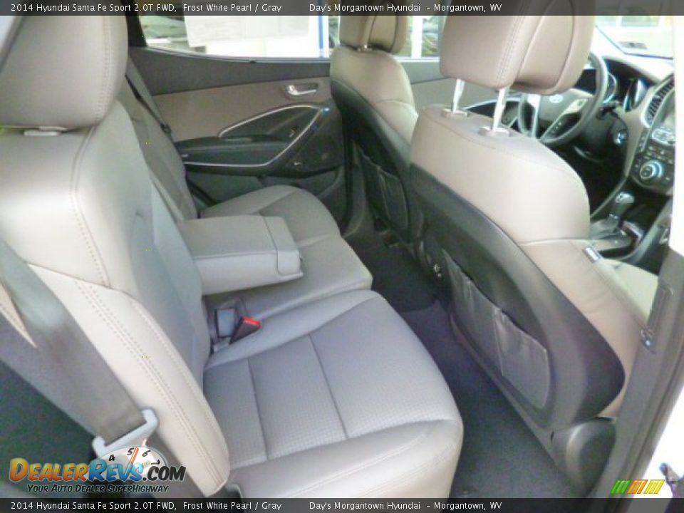 2014 Hyundai Santa Fe Sport 2.0T FWD Frost White Pearl / Gray Photo #10