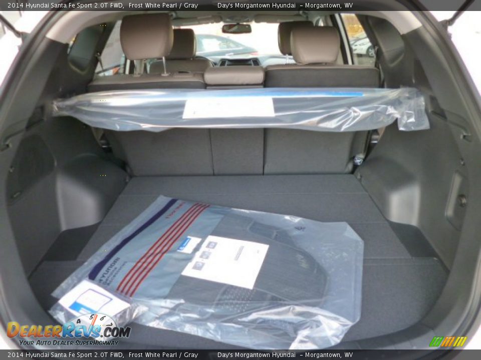 2014 Hyundai Santa Fe Sport 2.0T FWD Frost White Pearl / Gray Photo #11