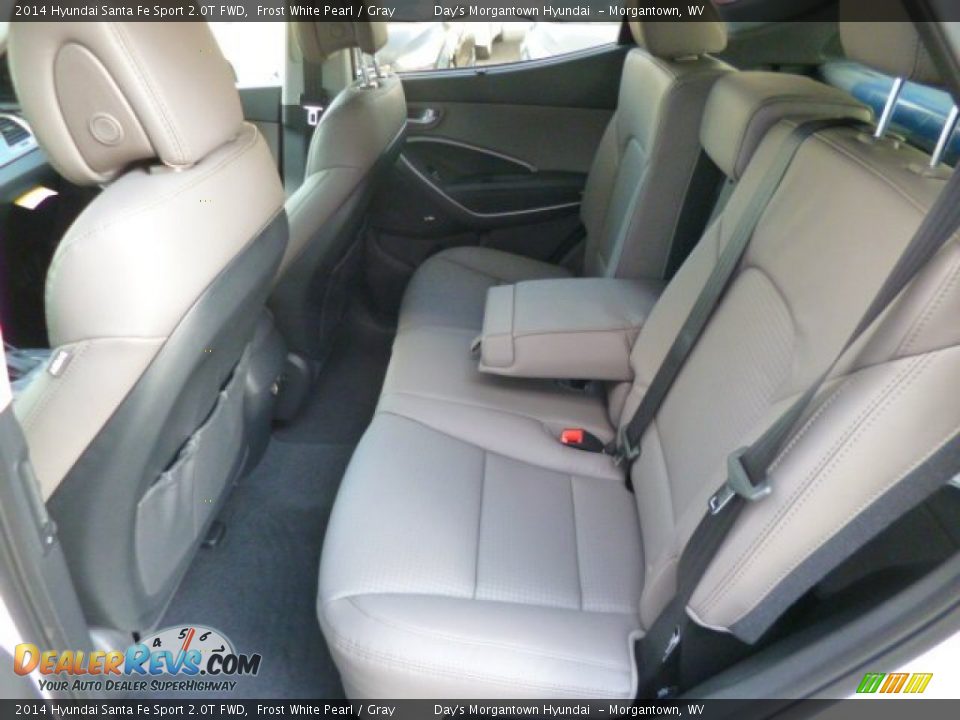 2014 Hyundai Santa Fe Sport 2.0T FWD Frost White Pearl / Gray Photo #12