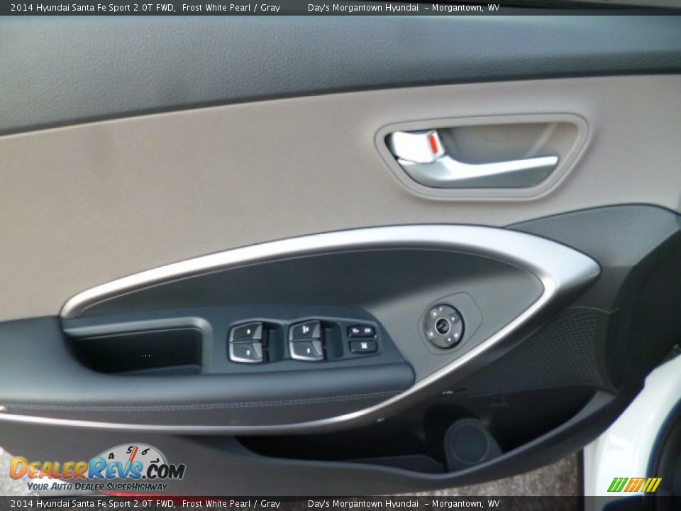 2014 Hyundai Santa Fe Sport 2.0T FWD Frost White Pearl / Gray Photo #16