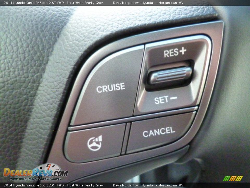 2014 Hyundai Santa Fe Sport 2.0T FWD Frost White Pearl / Gray Photo #18