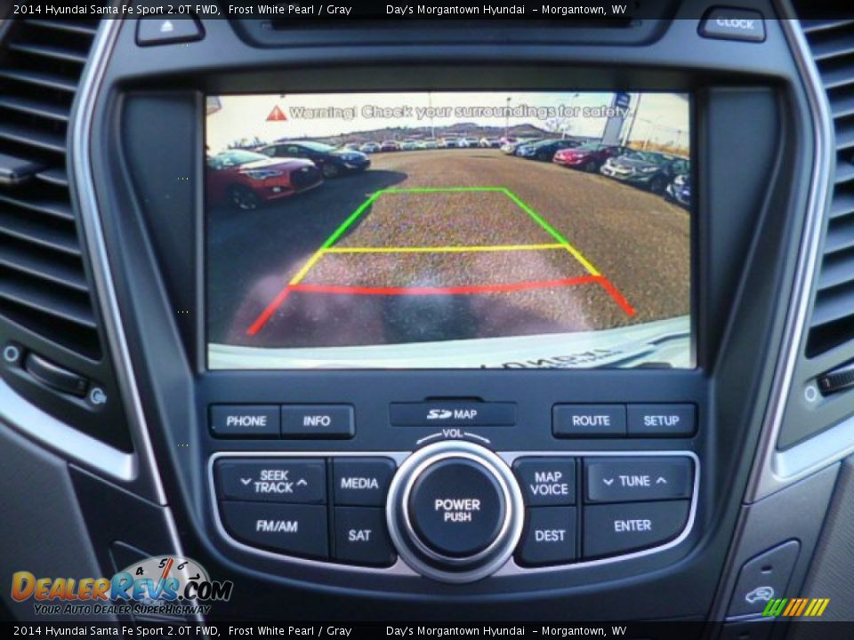 2014 Hyundai Santa Fe Sport 2.0T FWD Frost White Pearl / Gray Photo #19