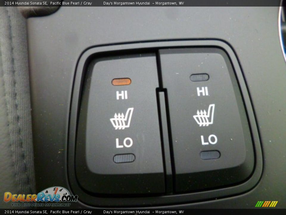2014 Hyundai Sonata SE Pacific Blue Pearl / Gray Photo #18
