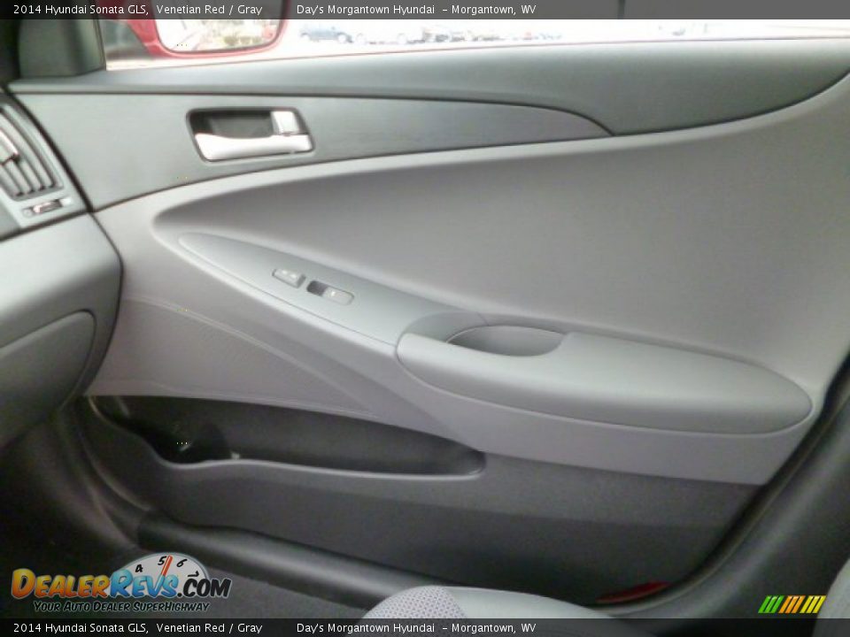 2014 Hyundai Sonata GLS Venetian Red / Gray Photo #11