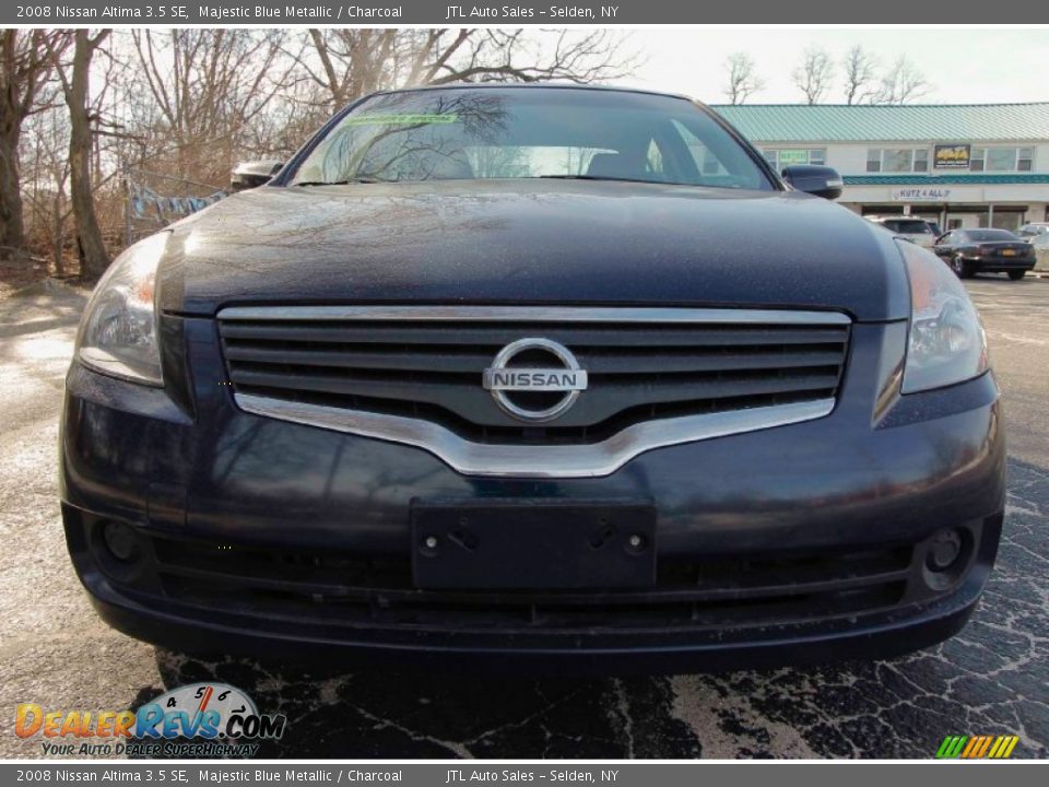 2008 Nissan Altima 3.5 SE Majestic Blue Metallic / Charcoal Photo #2